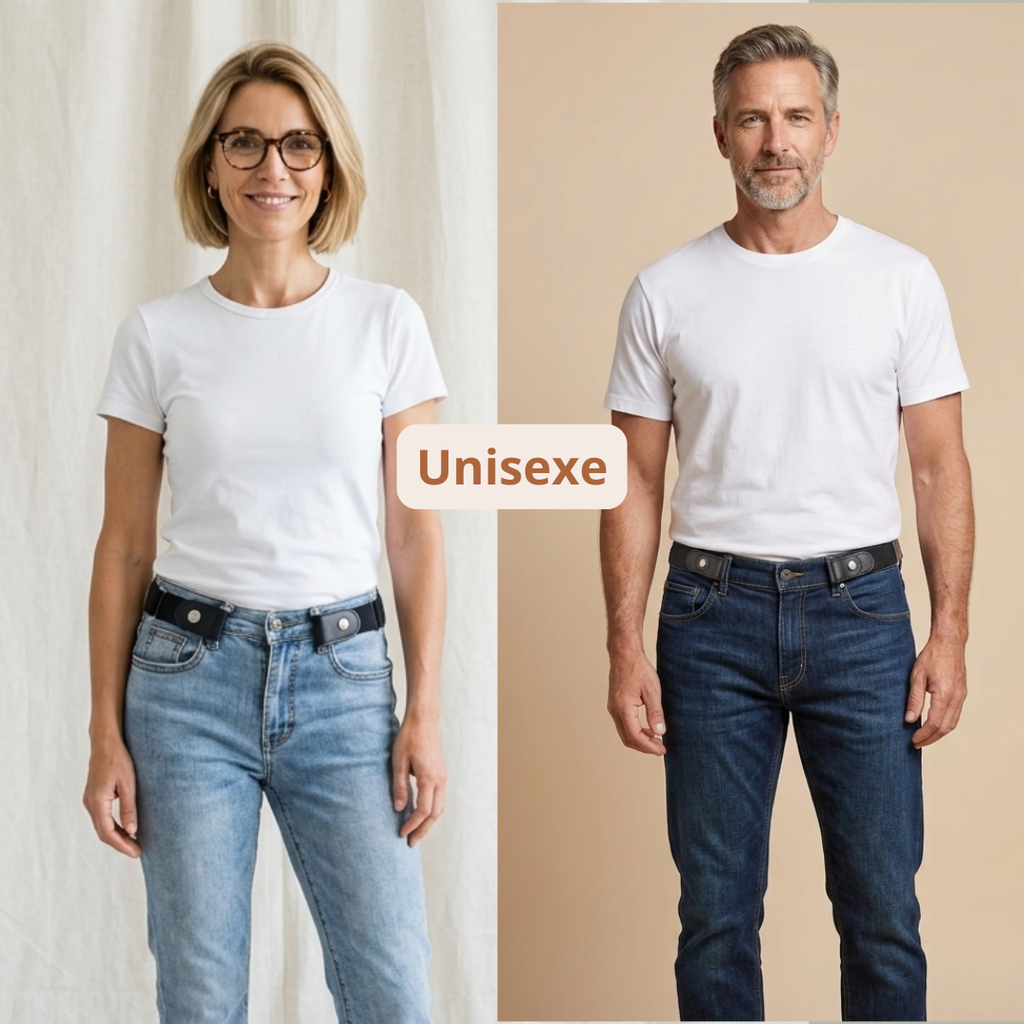 Ceinture sans boucle – Maintien parfait sans serrer le ventre