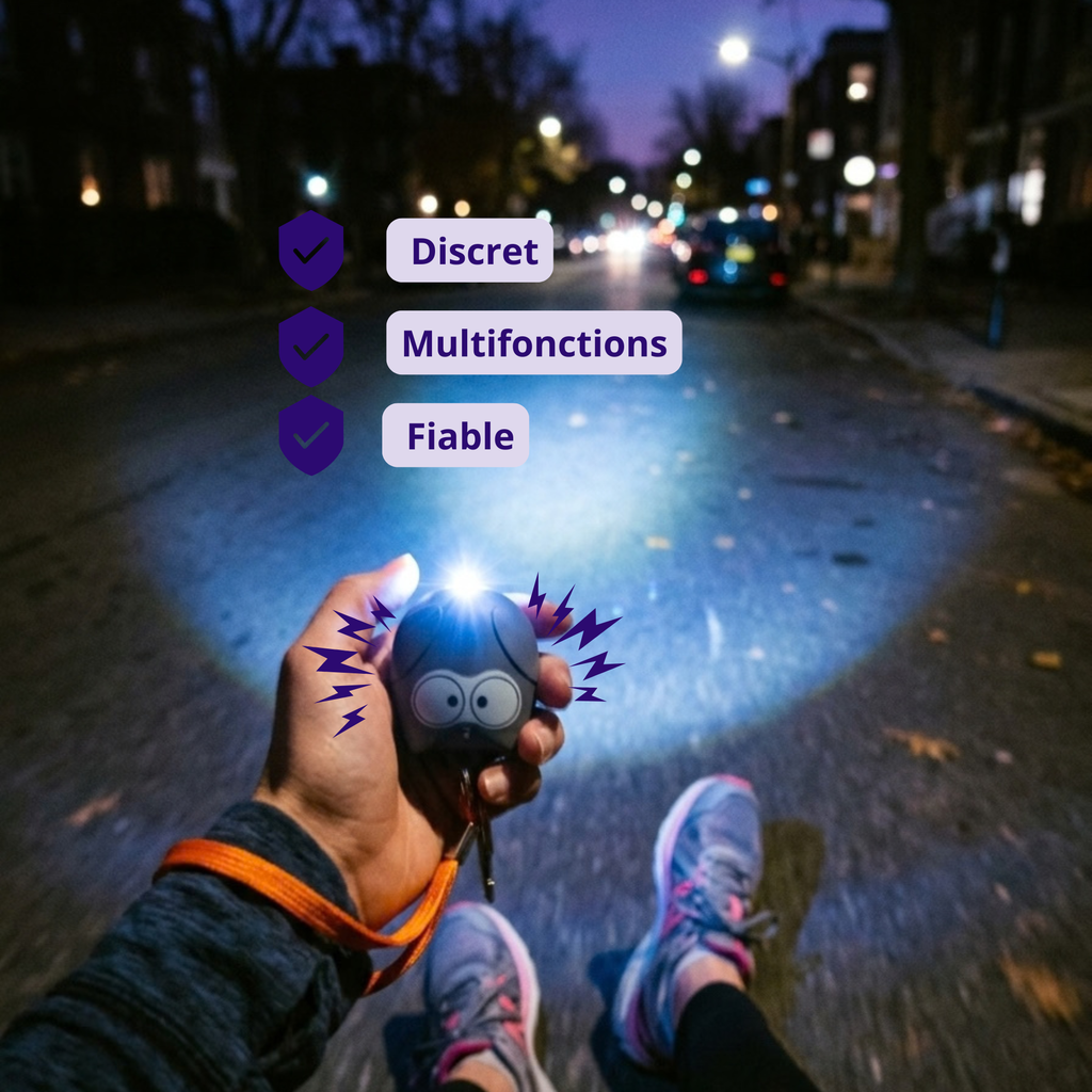 HerGuard - Alarme sonore en porte clés