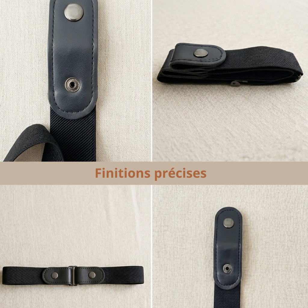 Ceinture sans boucle – Maintien parfait sans serrer le ventre