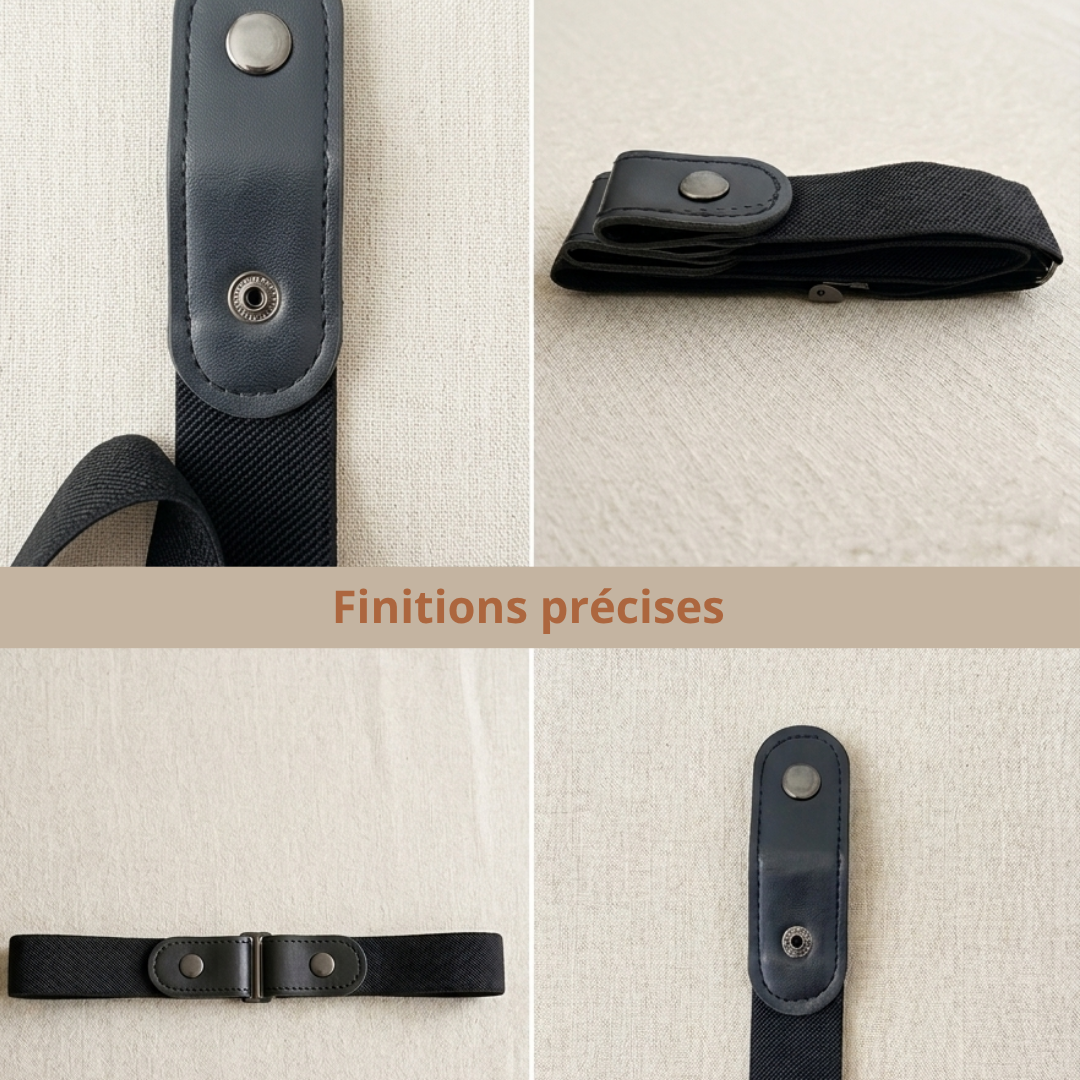 Ceinture sans boucle – Maintien parfait sans serrer le ventre
