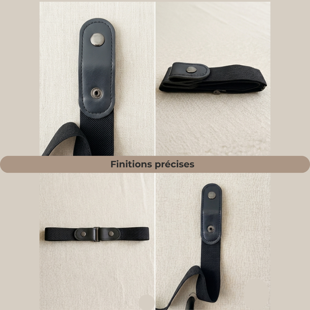 Ceinture sans boucle – Maintien parfait sans serrer le ventre